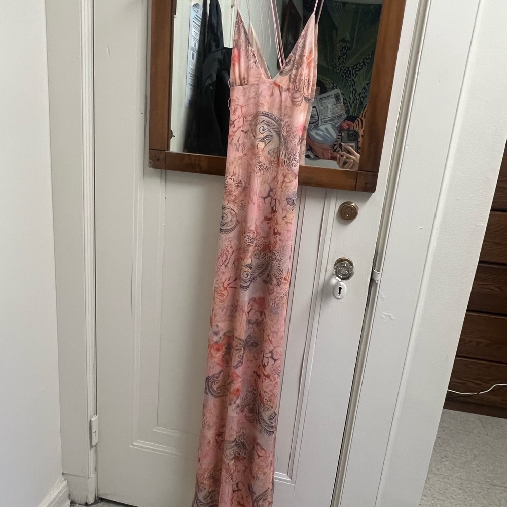 IAMGIA pink butterfly dress